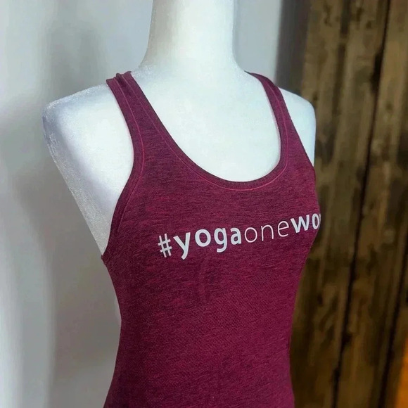 Lululemon Swiftly Tech Tank Top True Red Black Heathered Size 4 - Picture 2 of 9